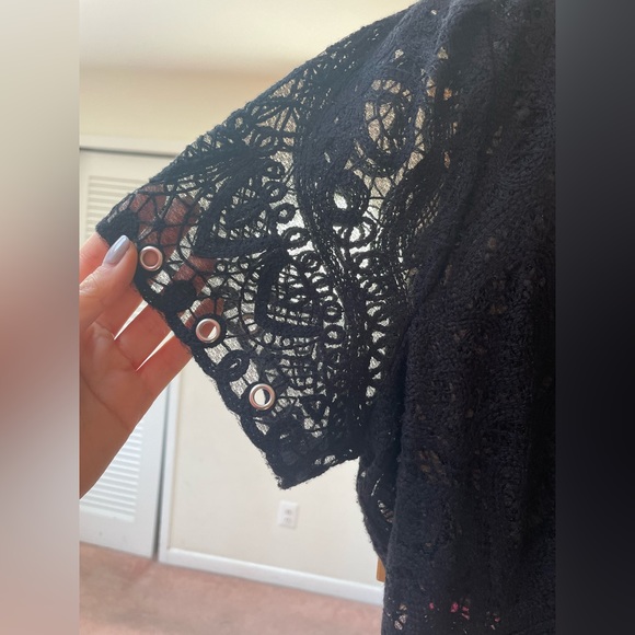 Michael Kors eyelet lace dress with chain - size XL - Picture 2 of 8